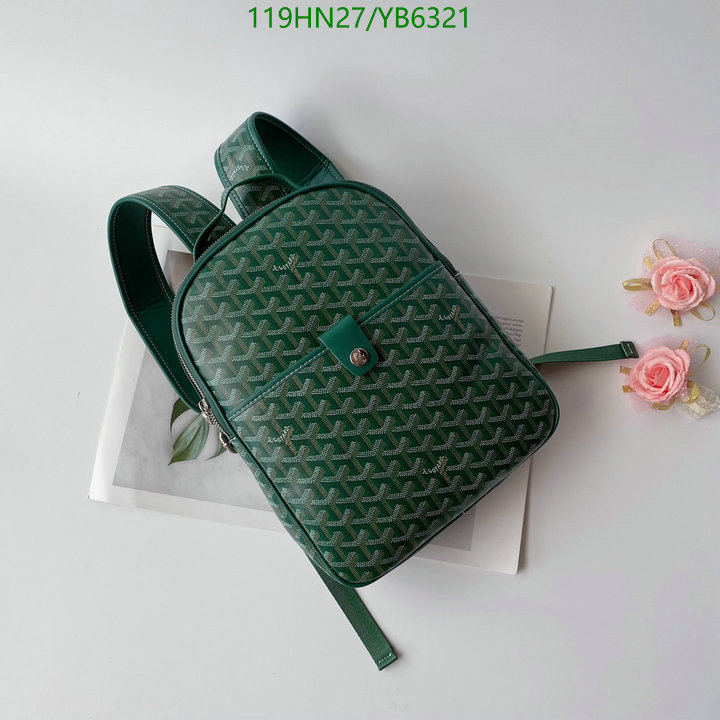 Goyard Bag-(4A)-Backpack-,Code: YB6321,$: 119USD