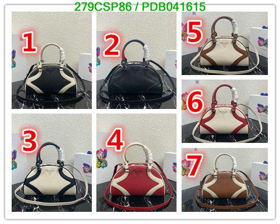 Prada Bag-(Mirror)-Diagonal-,Code: PDB041615,$: 279USD