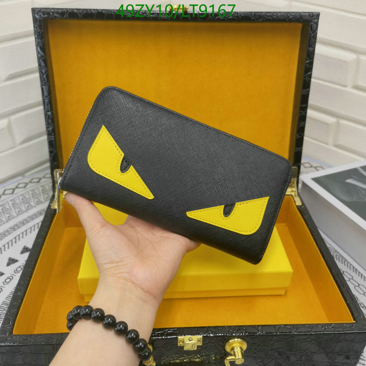 Fendi Bag-(4A)-Wallet-,Code: LT9167,$: 49USD