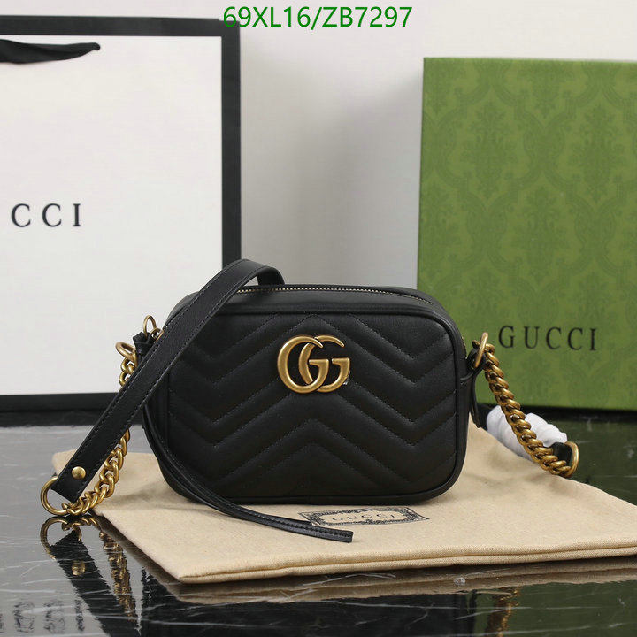 Gucci Bag-(4A)-Marmont,Code: ZB7297,$: 69USD