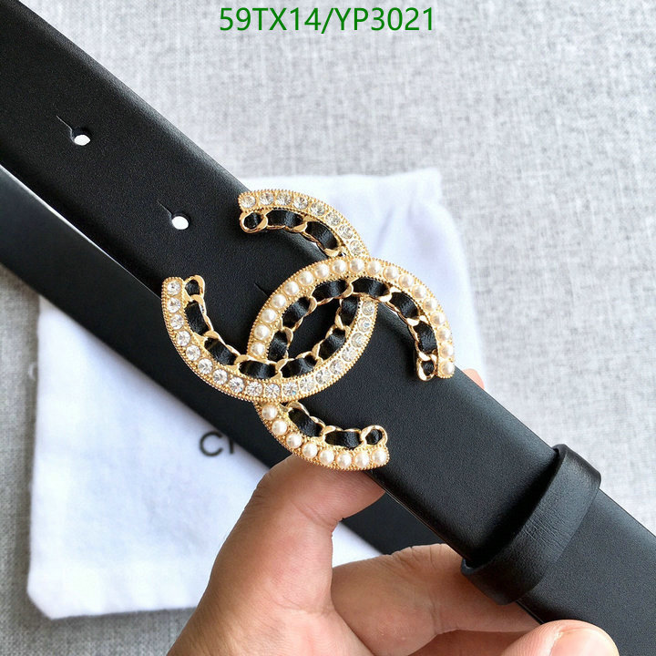 Belts-Chanel,Code: YP3021,$: 59USD