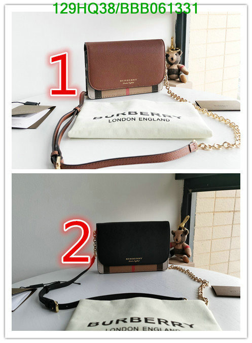 Burberry Bag-(Mirror)-Diagonal-,Code: BBB061331,$: 129USD