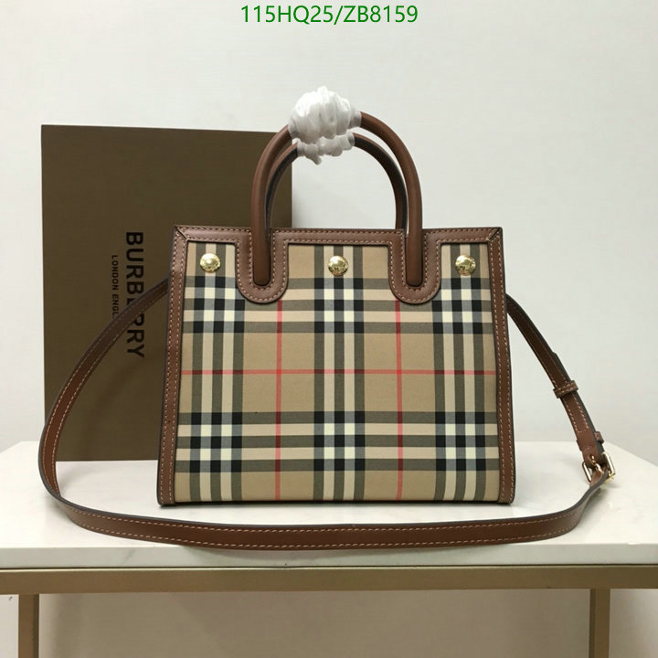 Burberry Bag-(4A)-Handbag-,Code: ZB8159,$: 115USD