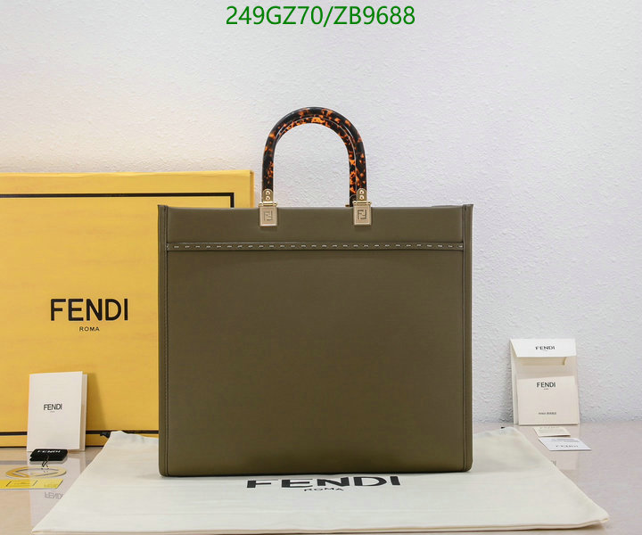 Fendi Bag-(Mirror)-Sunshine,Code: ZB9688,$: 249USD