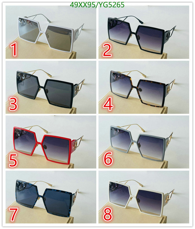 Glasses-Dior,Code: YG5265,$: 49USD