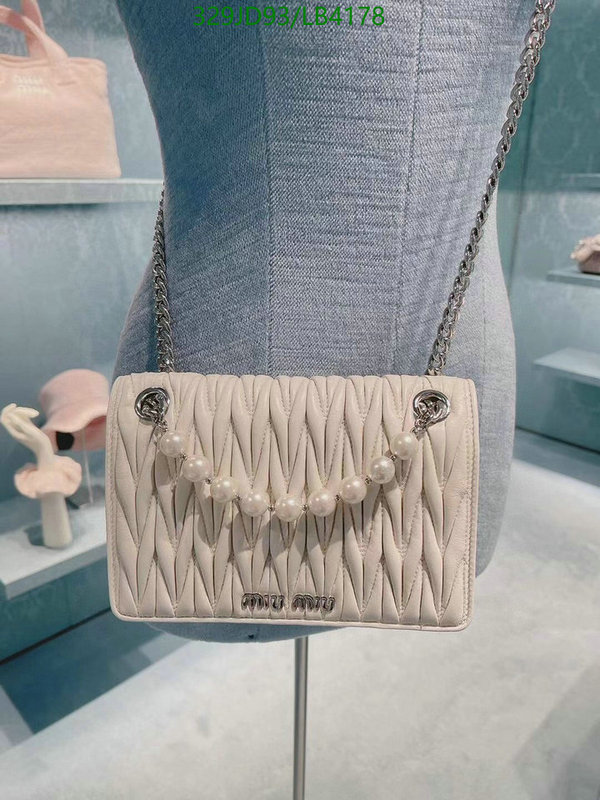 Miu Miu Bag-(Mirror)-Diagonal-,Code: LB4178,$: 329USD