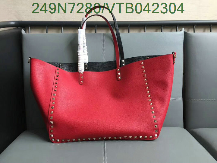 Valentino Bag-(Mirror)-Handbag-,Code: VTB042304,$:249USD