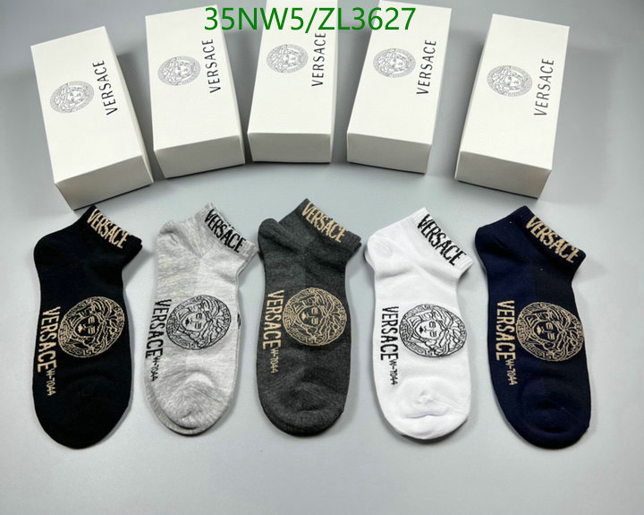 Sock-Versace, Code: ZL3627,$: 35USD