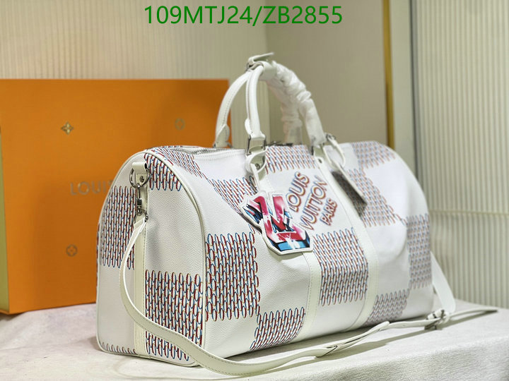 LV Bags-(4A)-Keepall BandouliRe 45-50-,Code: ZB2855,$: 109USD