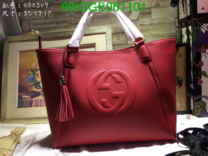 Gucci Bag-(4A)-Handbag-,Code: GGB061101,$: 99USD
