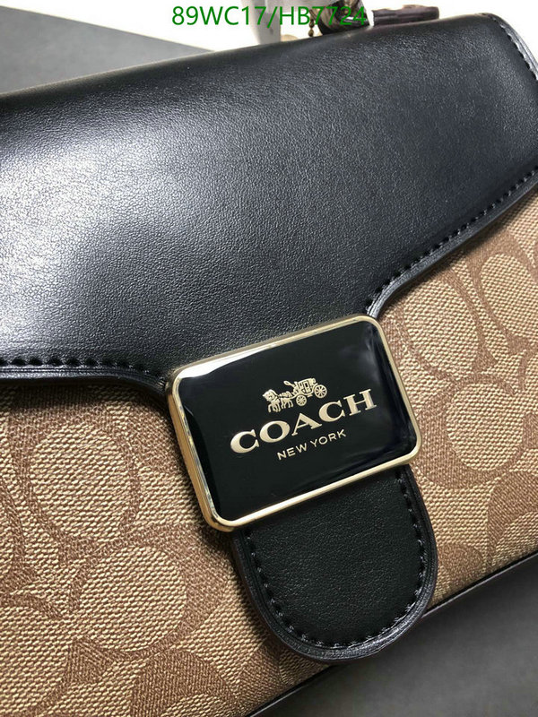 Coach Bag-(4A)-Diagonal-,Code: HB7724,$: 89USD