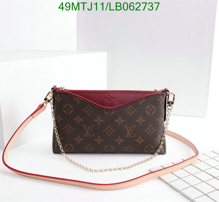 LV Bags-(4A)-Pochette MTis Bag-Twist-,Code: LB062737,$: 49USD