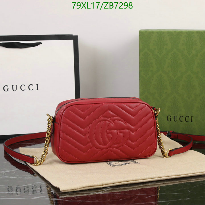 Gucci Bag-(4A)-Marmont,Code: ZB7298,$: 79USD