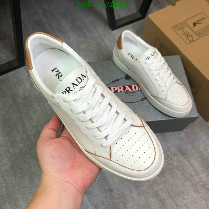 Men shoes-Prada, Code: ZS8631,$: 155USD