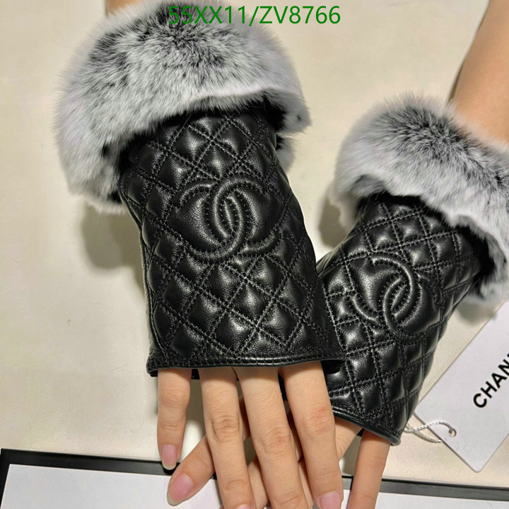 Gloves-Chanel, Code: ZV8766,$: 55USD