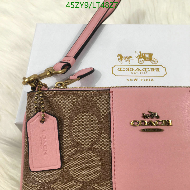 Coach Bag-(4A)-Wallet-,Code: LT4827,$: 45USD