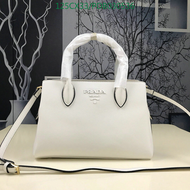 Prada Bag-(4A)-Handbag-,Code: PDB030536,$: 125USD