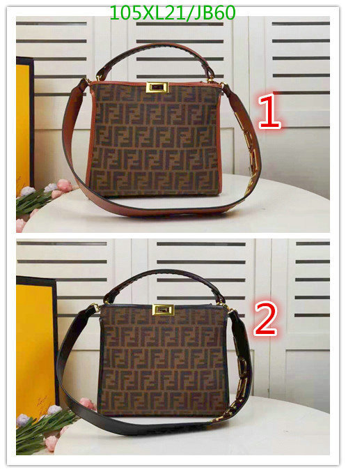 Fendi Bag-(4A)-Diagonal-,Code: JB60,$: 105USD