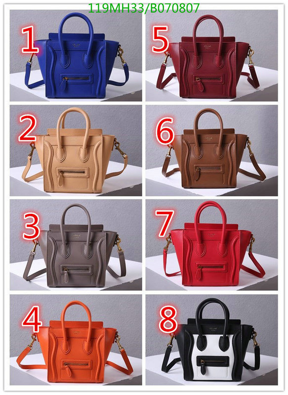 Celine Bag-(4A)-Handbag-,Code: B070807,$: 119USD