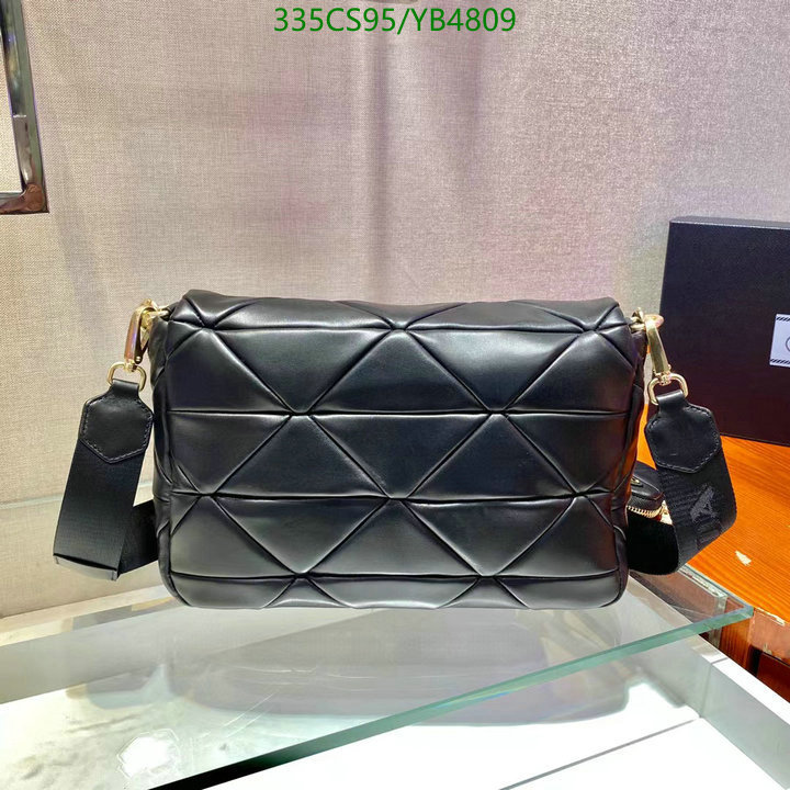 Prada Bag-(Mirror)-Diagonal-,Code: YB4809,$: 335USD