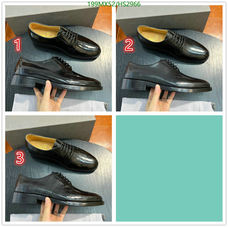 Men shoes-Brunello Cucinelli, Code: HS2966,$: 199USD