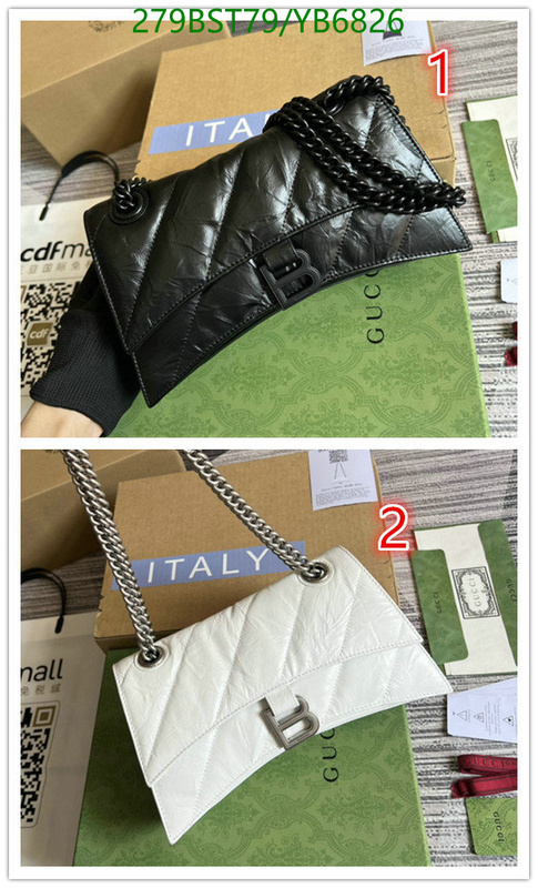 Balenciaga Bag-(Mirror)-Hourglass-,Code: YB6826,$: 279USD