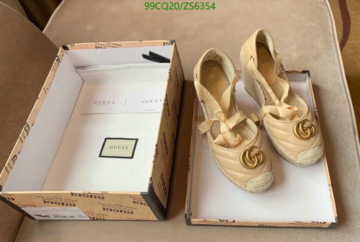 Women Shoes-Gucci, Code: ZS6354,$: 99USD