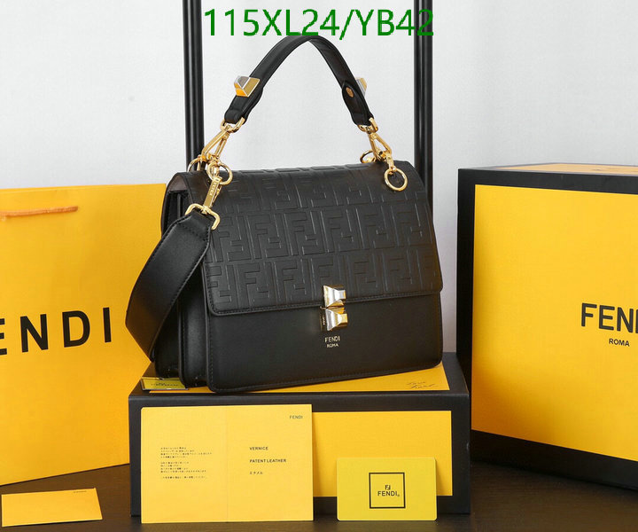 Fendi Bag-(4A)-Diagonal-,Code: YB42,$: 115USD