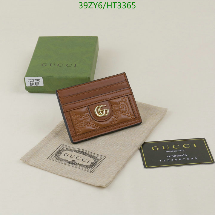 Gucci Bag-(4A)-Wallet-,Code: HT3365,$: 39USD