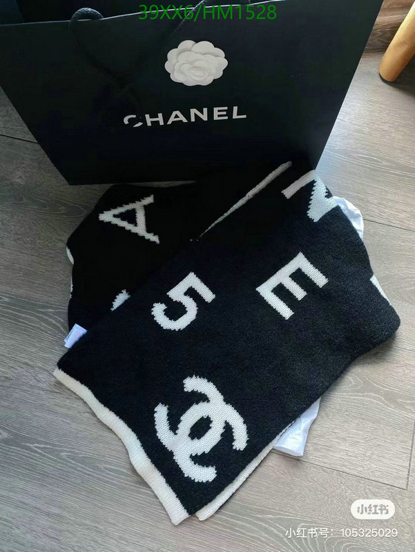 Scarf-Chanel, Code: HM1528,$: 39USD