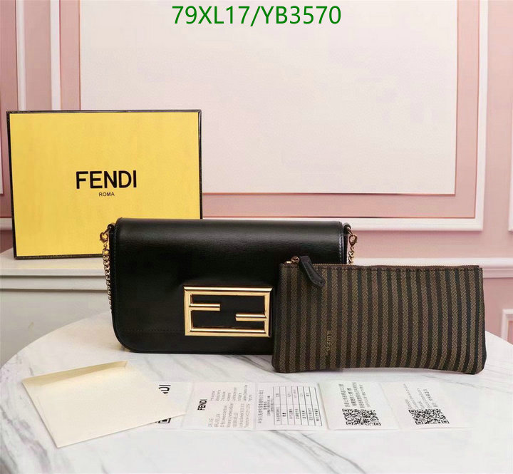 Fendi Bag-(4A)-Baguette-,Code: YB3570,$: 79USD