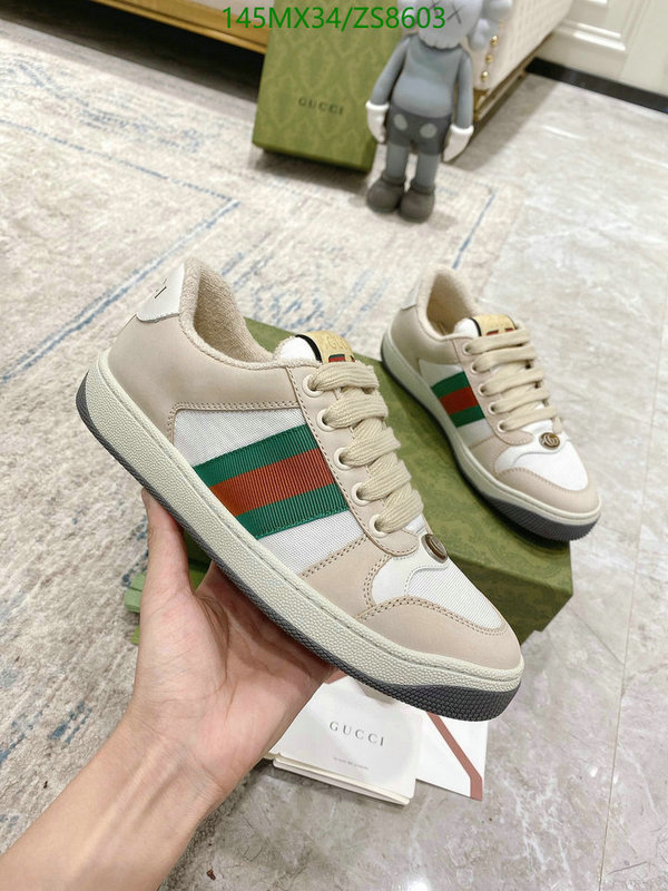 Men shoes-Gucci, Code: ZS8603,$: 145USD