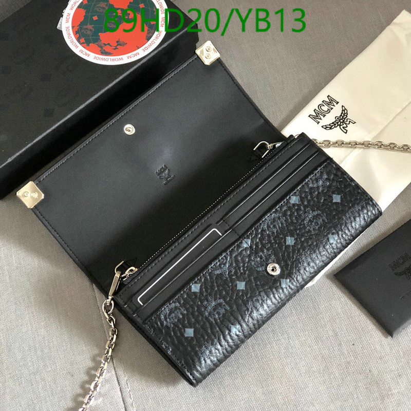 MCM Bag-(Mirror)-Wallet-,Code: YB13,$: 89USD