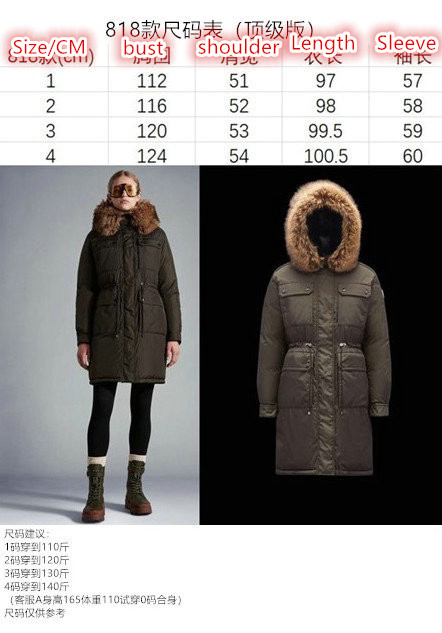 Down jacket Women-Moncler, Code: ZC6626,$: 279USD