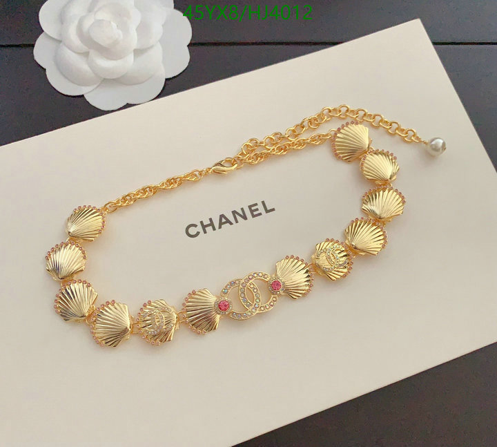 Jewelry-Chanel,Code: HJ4012,$: 45USD