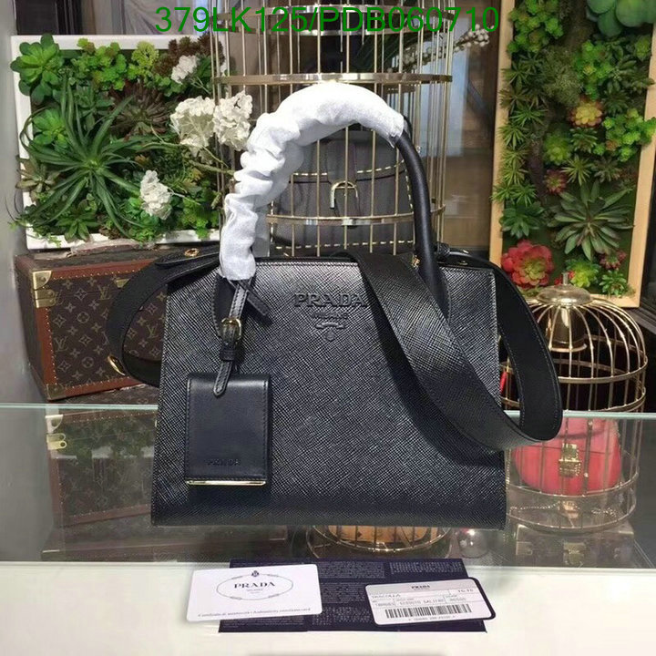 Prada Bag-(Mirror)-Handbag-,Code: PDB060710,$: 379USD