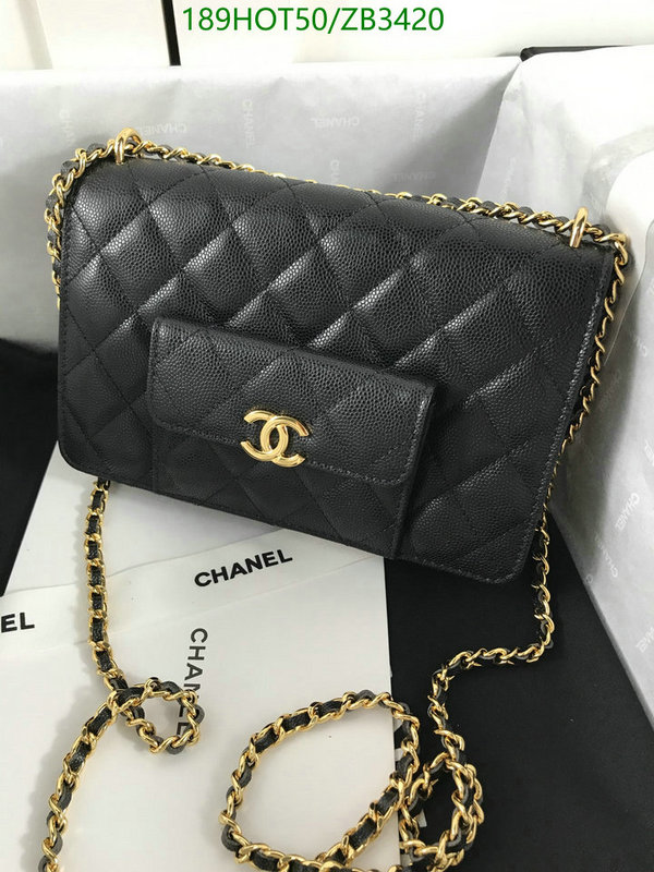 Chanel Bags -(Mirror)-Diagonal-,Code: ZB3420,$: 189USD