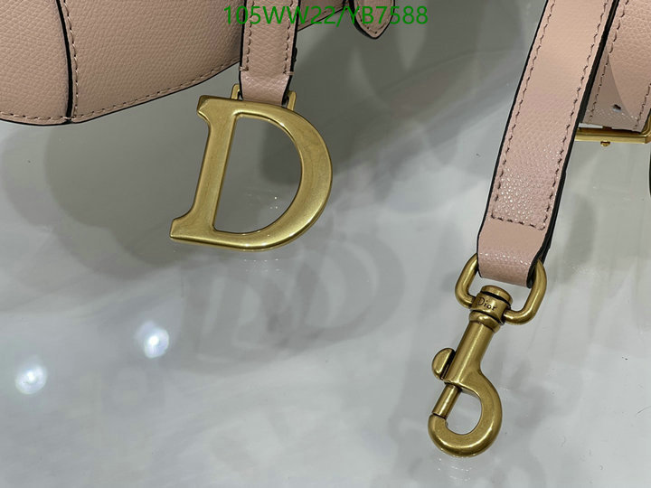 Dior Bags-(4A)-Saddle-,Code: YB7588,$: 105USD