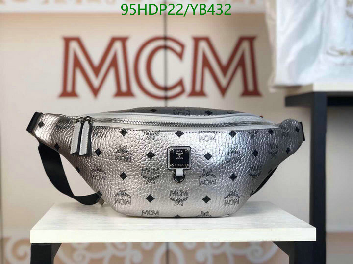 MCM Bag-(Mirror)-Belt Bag-Chest Bag--,Code: YB432,$: 95USD