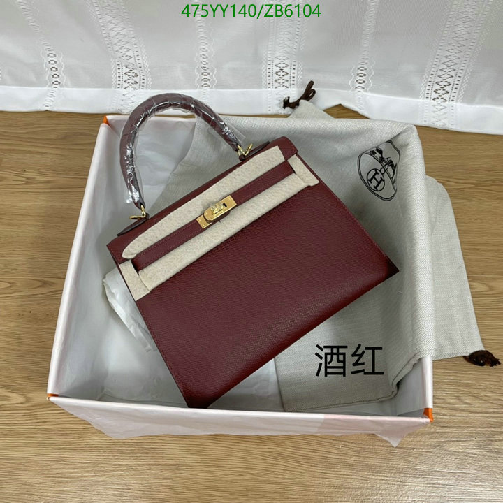 Hermes Bag-(Mirror)-Kelly-,Code: ZB6104,$: 475USD