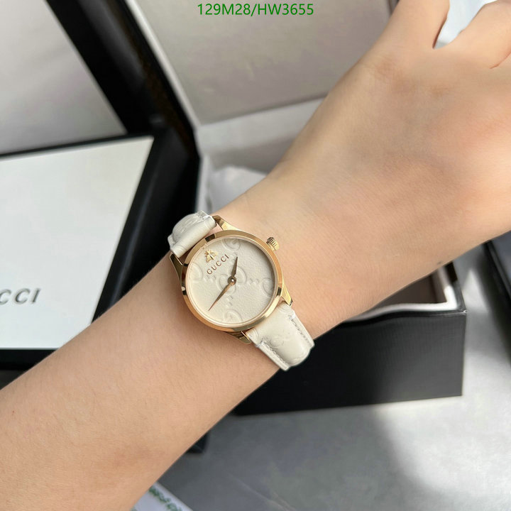 Watch-4A Quality-Gucci, Code: HW3655,$: 129USD