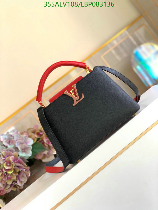 LV Bags-(Mirror)-Handbag-,Code: LBP083136,$:355USD