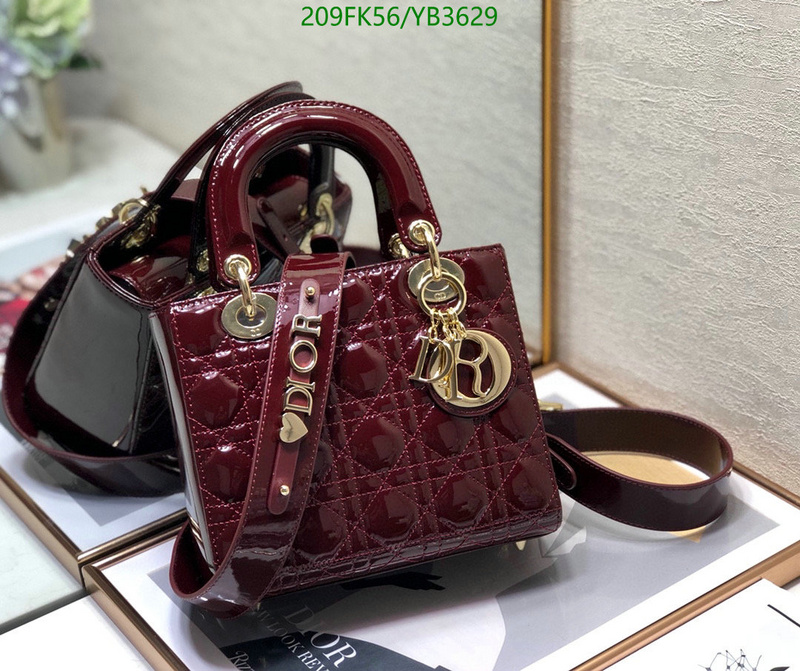 Dior Bags -(Mirror)-Lady-,Code: YB3629,$: 209USD