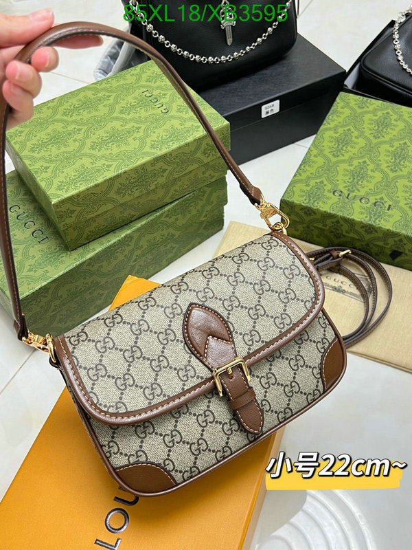 Gucci Bag-(4A)-Diagonal-,Code: XB3595,$: 85USD