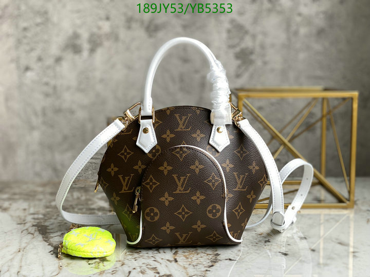 LV Bags-(Mirror)-Handbag-,Code: YB5353,$: 189USD