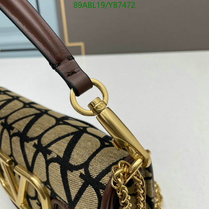 Valentino Bag-(4A)-LOC-V Logo ,Code: YB7472,$: 89USD