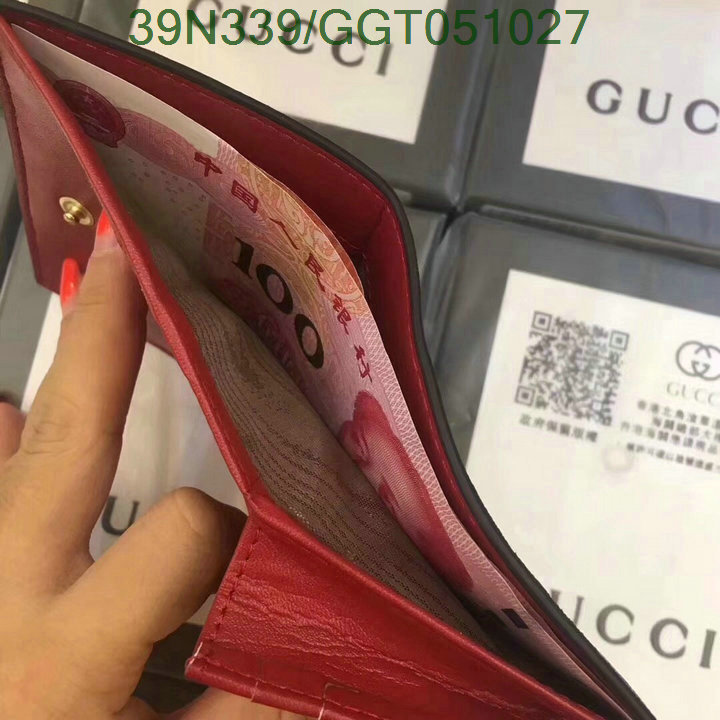 Gucci Bag-(4A)-Wallet-,Code:GGT051027,$: 39USD