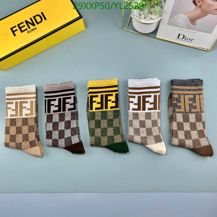 Sock-Fendi, Code: YL2529,$: 29USD