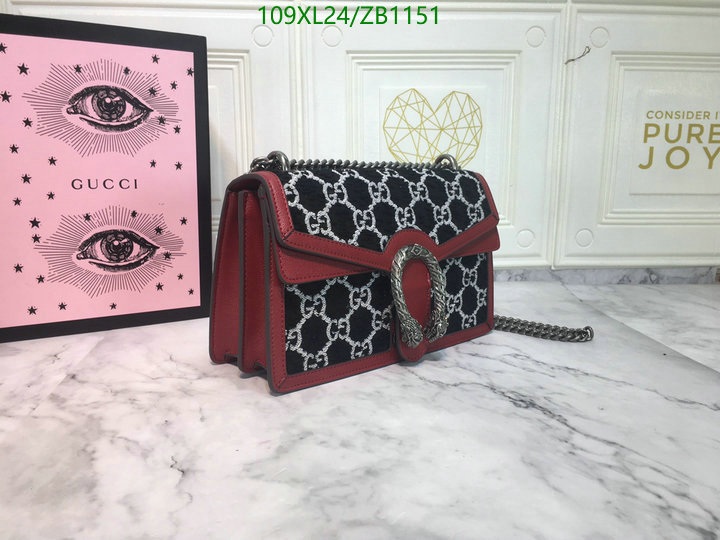 Gucci Bag-(4A)-Dionysus-,Code: ZB1151,$: 109USD