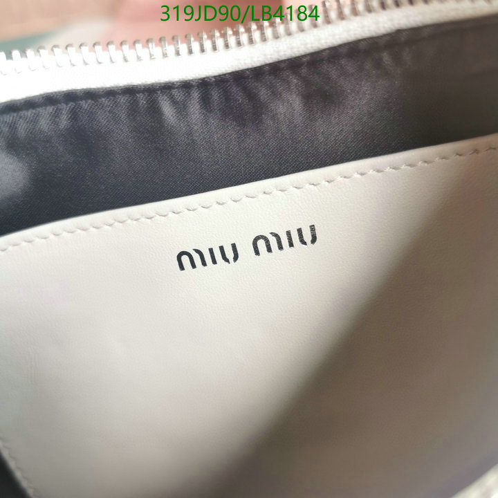 Miu Miu Bag-(Mirror)-Handbag-,Code: LB4184,$: 319USD